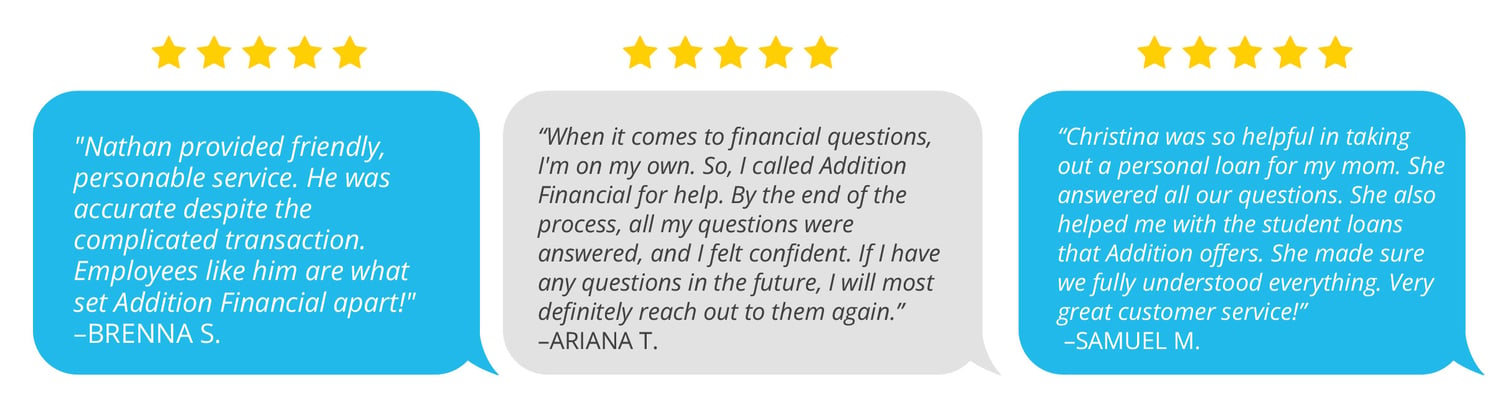 Earn More When You Bank with Us | Addition Financial