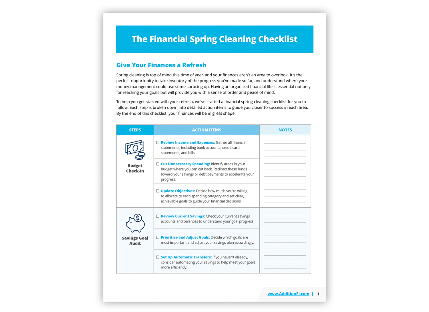 AFCU_87-FinancialSpringCleaningChecklist-padd