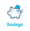 Piggy bank icon