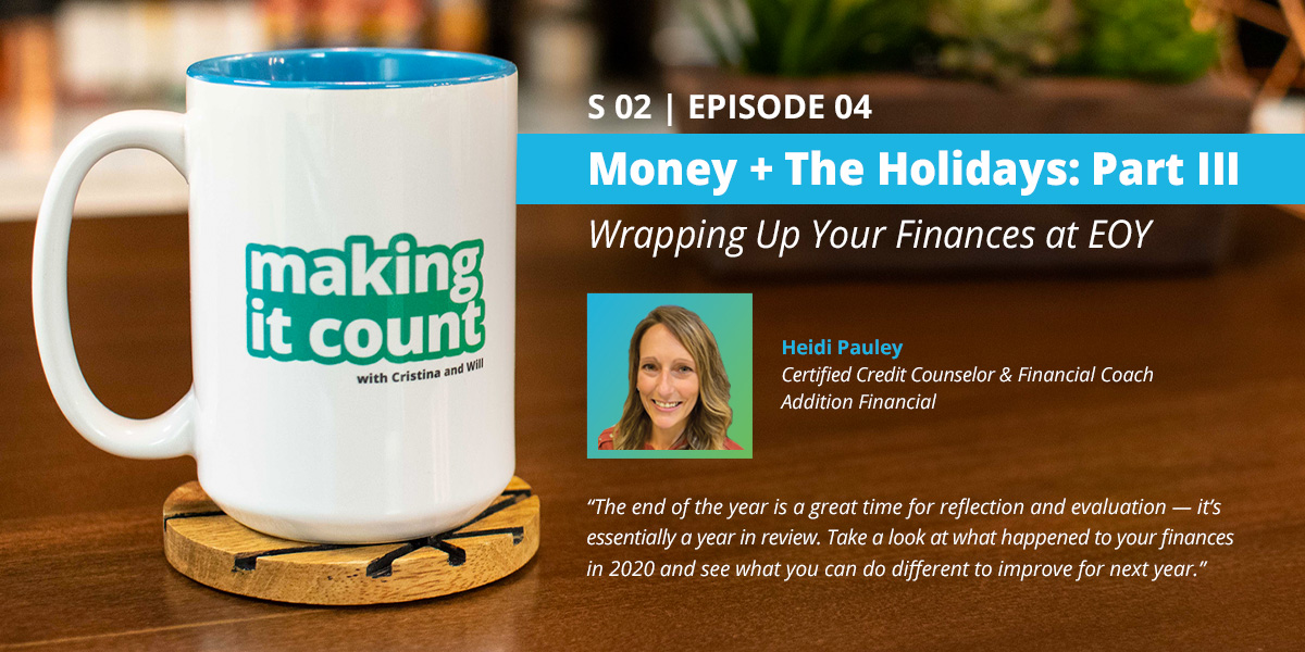 Money + The Holidays Part III: Wrapping Up Your Finances at EOY