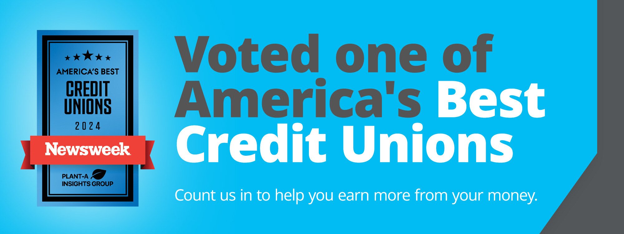 Voted one of America's Best Credit Unions